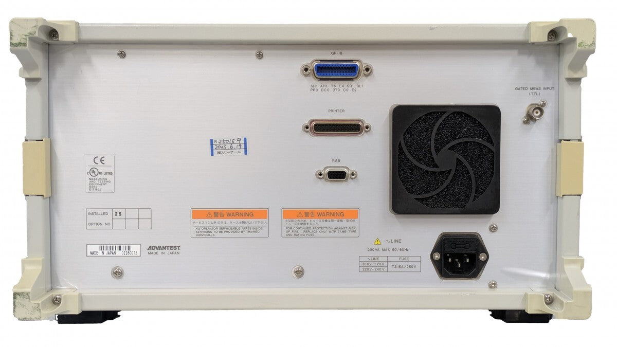 Advantest Q8384 Optical Spectrum Analyzer [x1191285943]