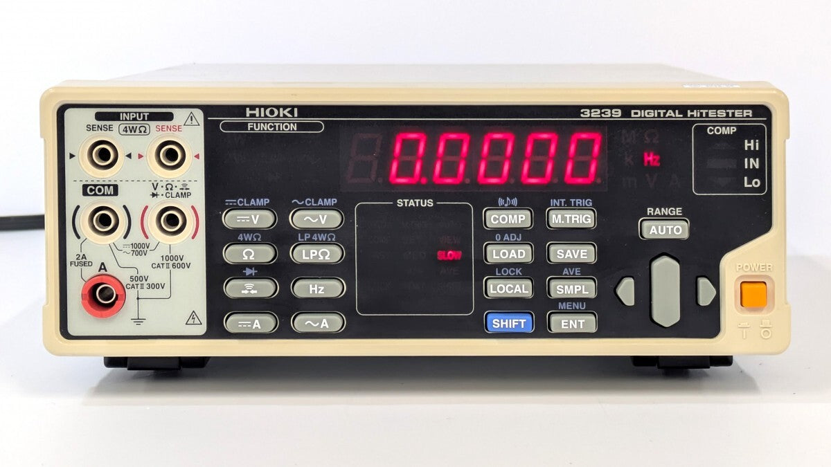 Hioki 3239 Digital High Tester with Calibration Test Report [r1191947627]