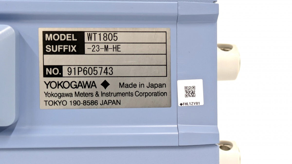 Yokogawa WT1805 Precision Power Analyzer [l1192104433]
