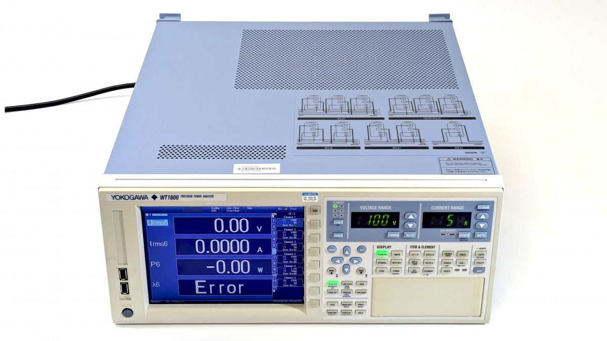Yokogawa WT1806 Precision Power Analyzer [m1192099232]