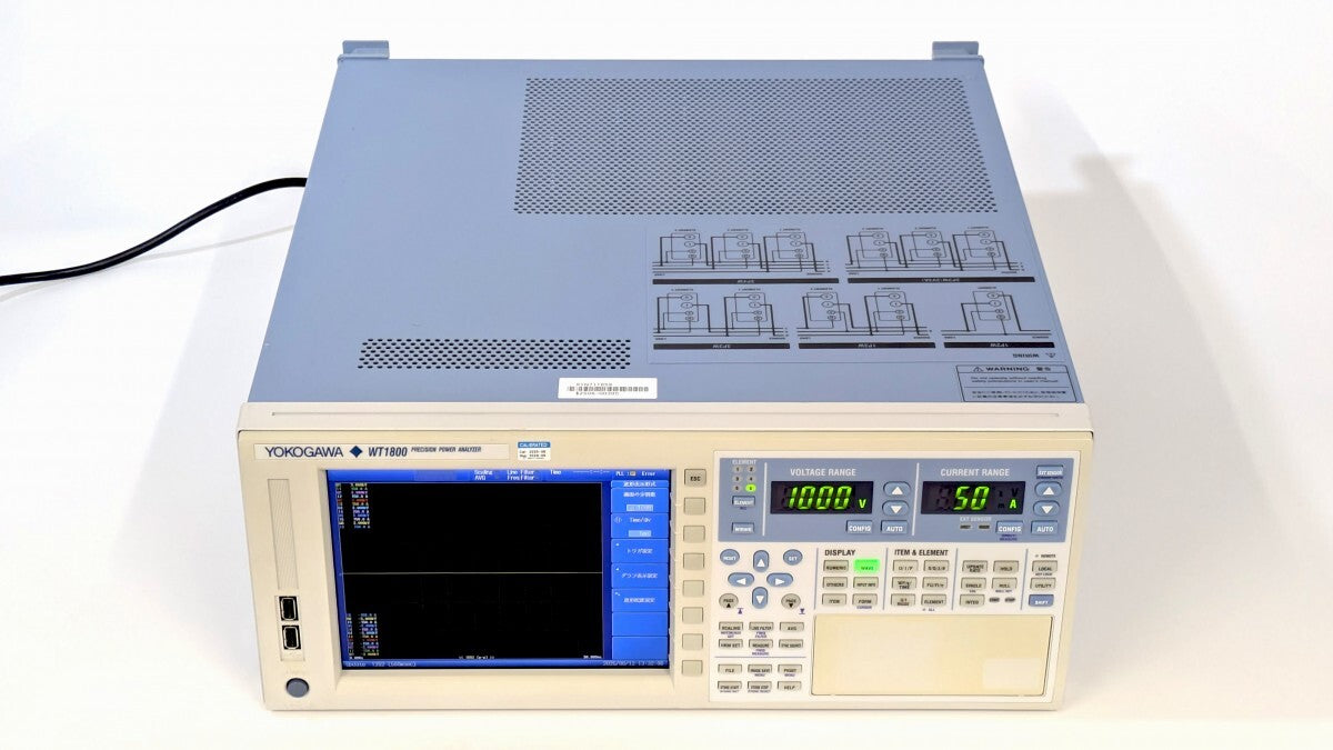 Yokogawa Electric WT1806 Precision Power Analyzer with Calibration Test Report [q1192179429]