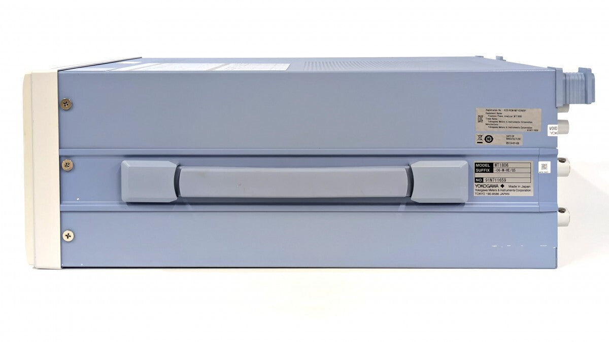 Yokogawa WT1806 Precision Power Analyzer with Calibration Test Report [q1192179429]