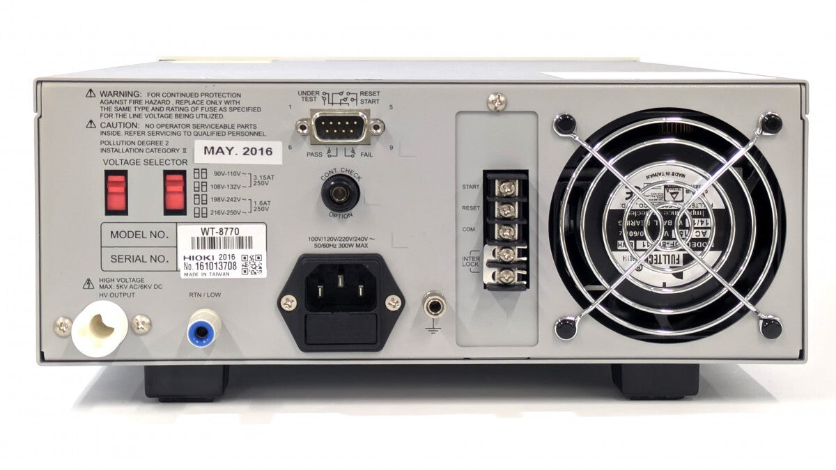 Hioki WT-8773 AC/DC Digital Voltage Insulation Meter [m1192180664]