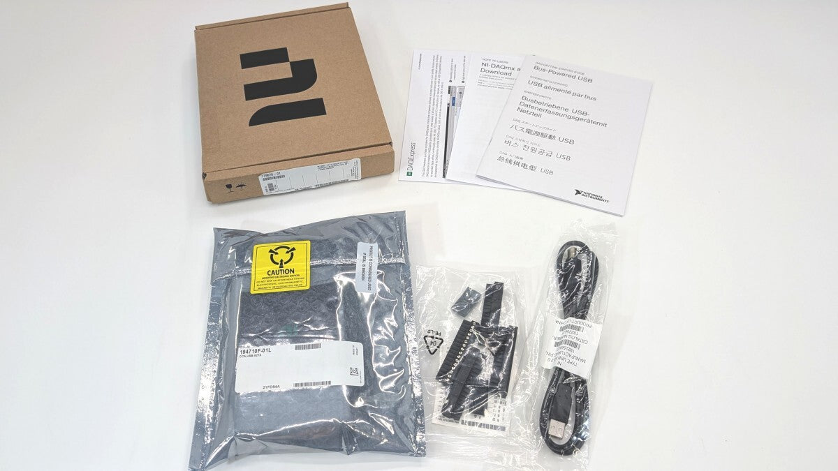 National Instruments USB-6218 Multifunction DAQ Device [f1192575918]