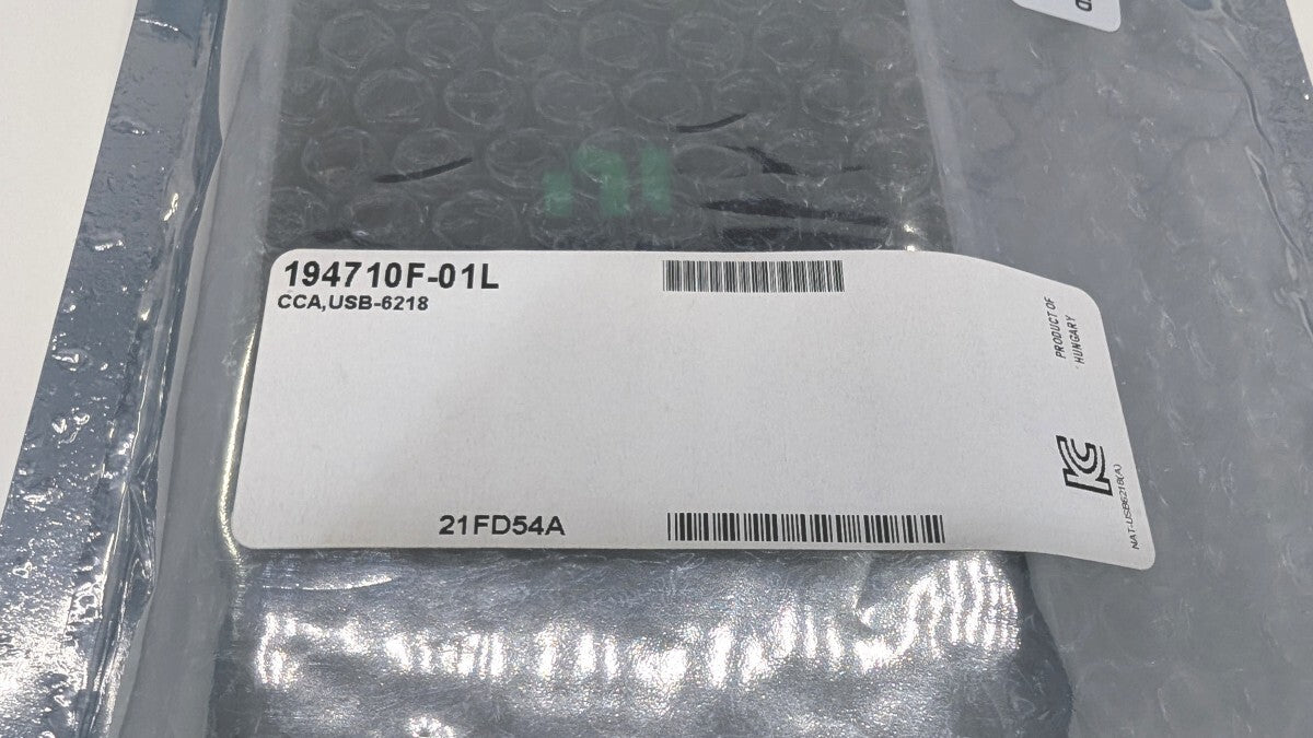 National Instruments USB-6218 Multifunction DAQ Device [f1192575918]