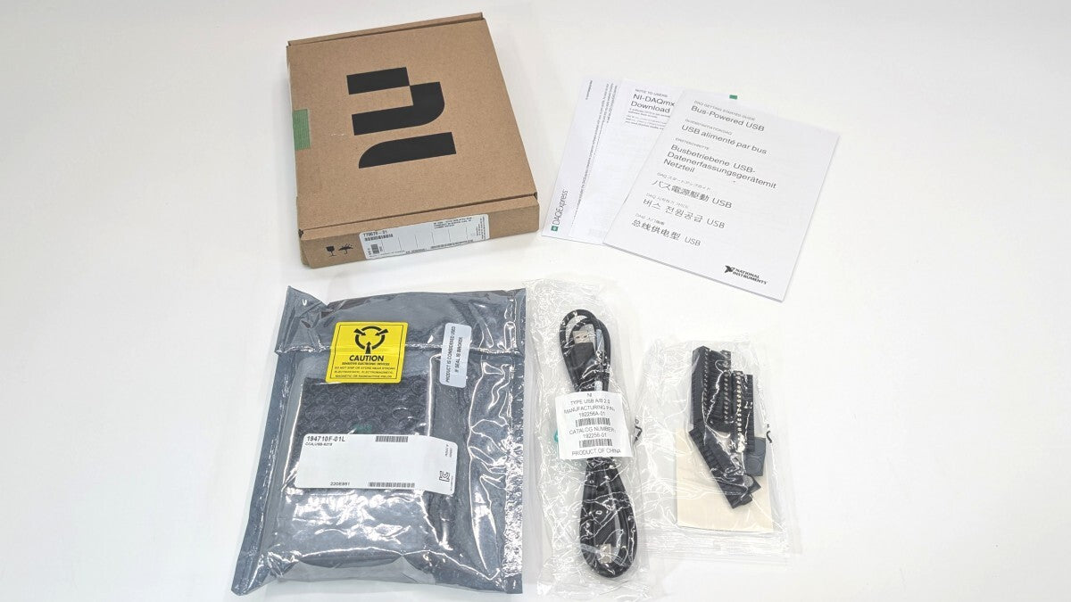 National Instruments USB-6218 Multifunction DAQ Device [f1192576070]