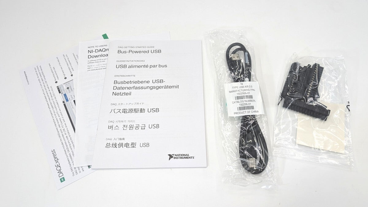 National Instruments USB-6218 Multifunction DAQ Device [f1192576070]