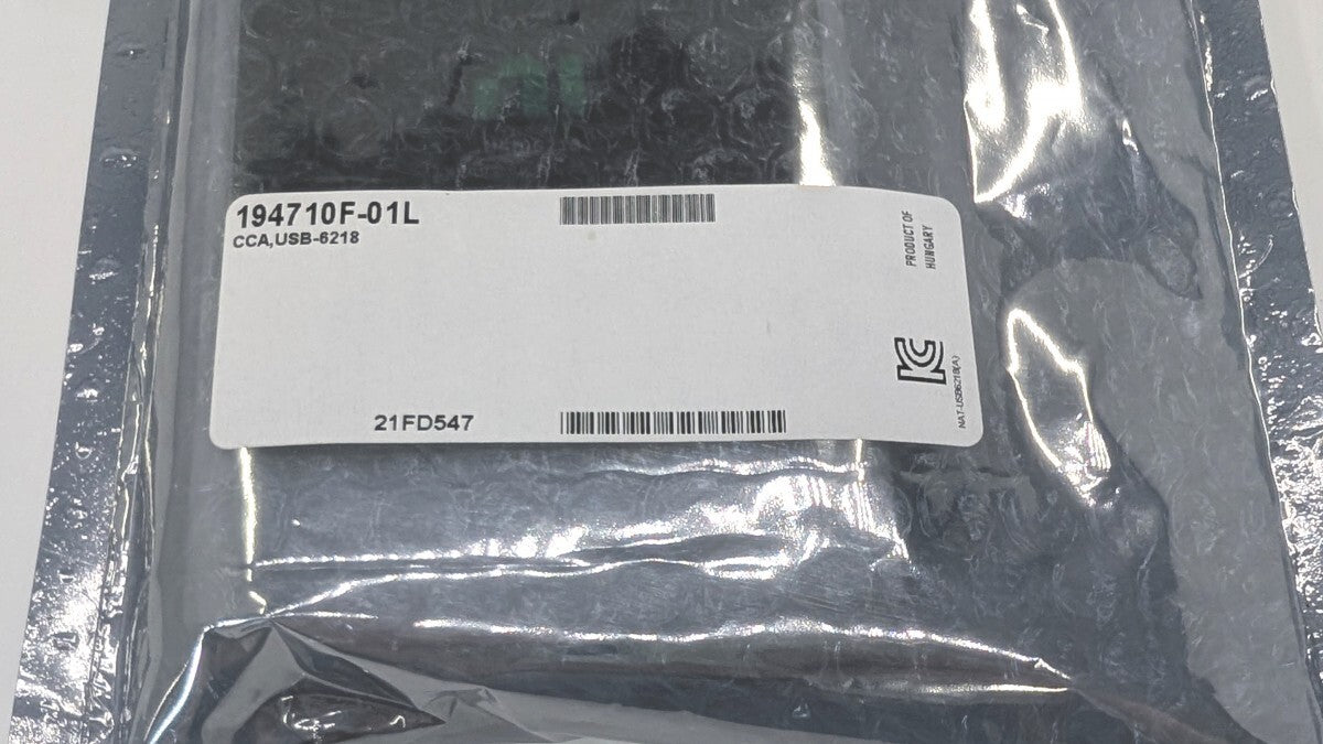 National Instruments USB-6218 Multifunction DAQ Device [c1192577872]