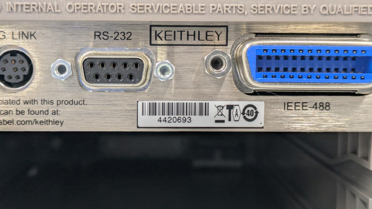 Keithley 2700 J-type DMM Data Logging System [d1192708612]