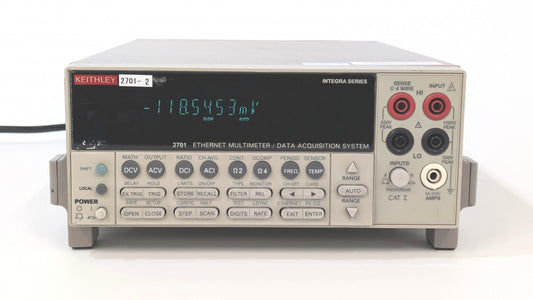 Keithley Type 2701 DMM Data Recording Logging System S/N: 1282035 [m1192693288]