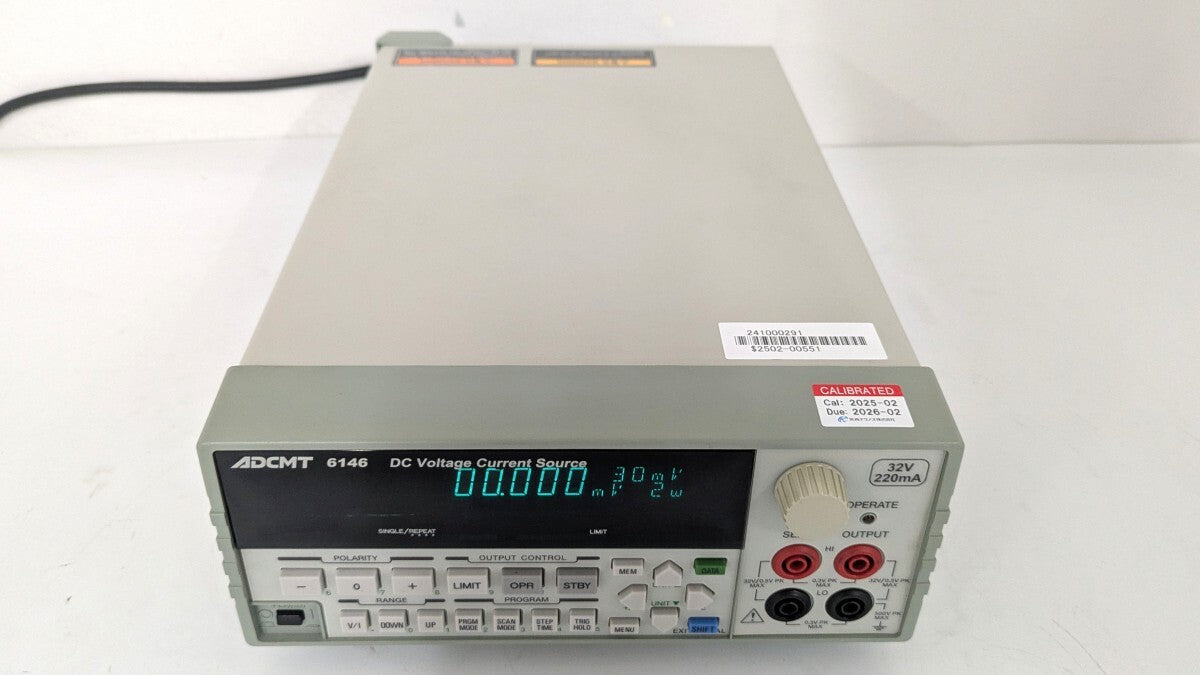 6146 DC Voltage Current Generator ±32V ±220.00mA ADC S/N: 241000291 [m1192715173]