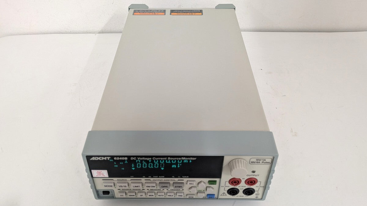 ADCMT 6240B DC Voltage and Current Source Monitor [d1192737403]