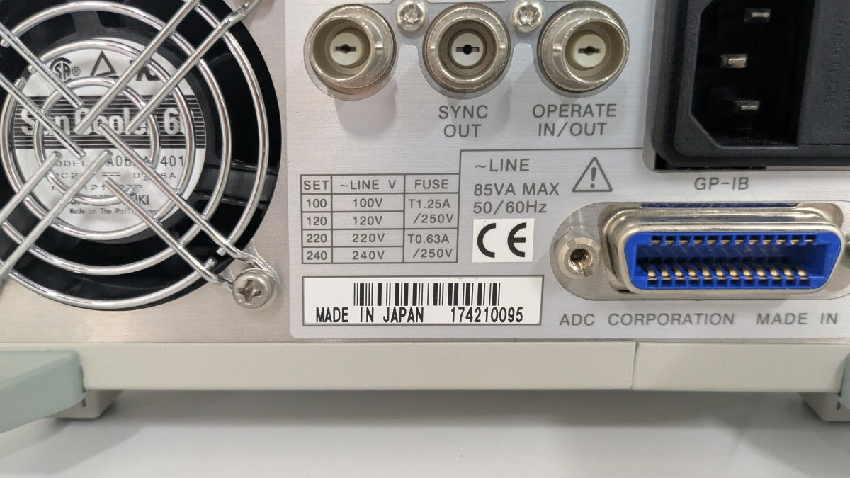 ADCMT 6240B DC Voltage and Current Source Monitor [k1192722175]