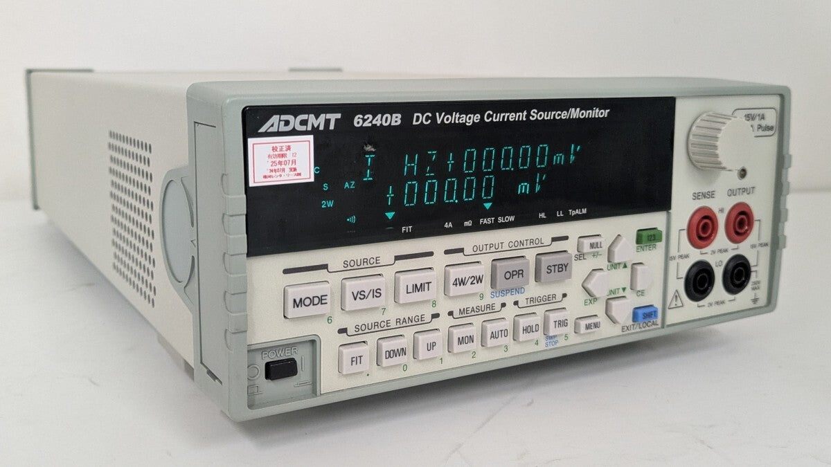 ADCMT 6240B DC Voltage Current Source Monitor [e1192724561]