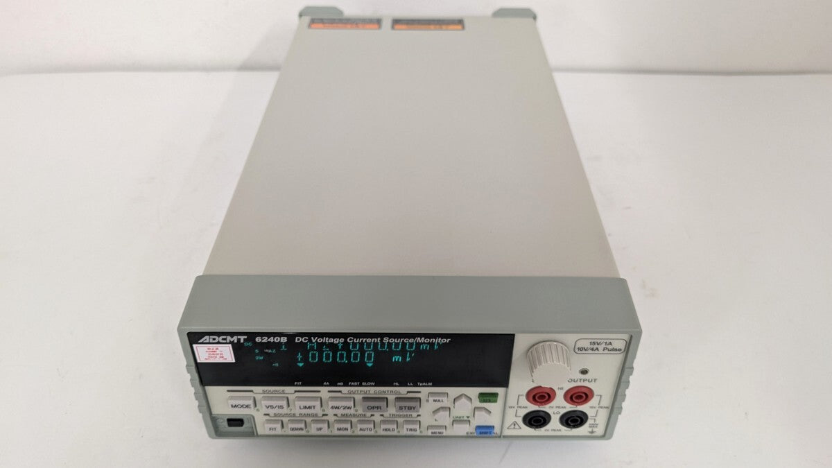 ADCMT 6240B DC Voltage Current Source Monitor [e1192724561]