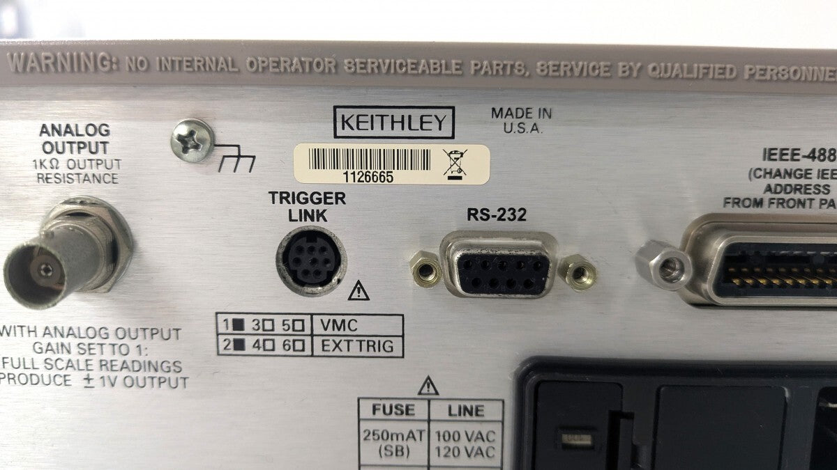 Keithley 2182A Nanovoltmeter S/N: 1126665 [q1192870916]