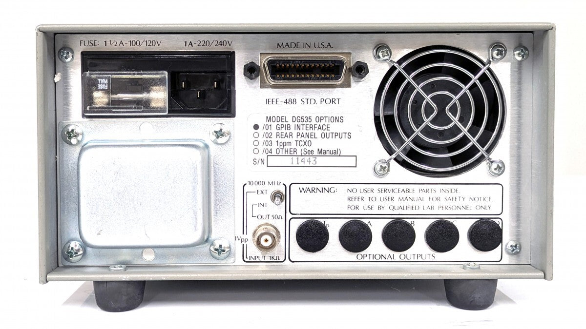 Stanford Research DG535 Digital Delay Pulse Generator S/N:11443 [r1193701946]