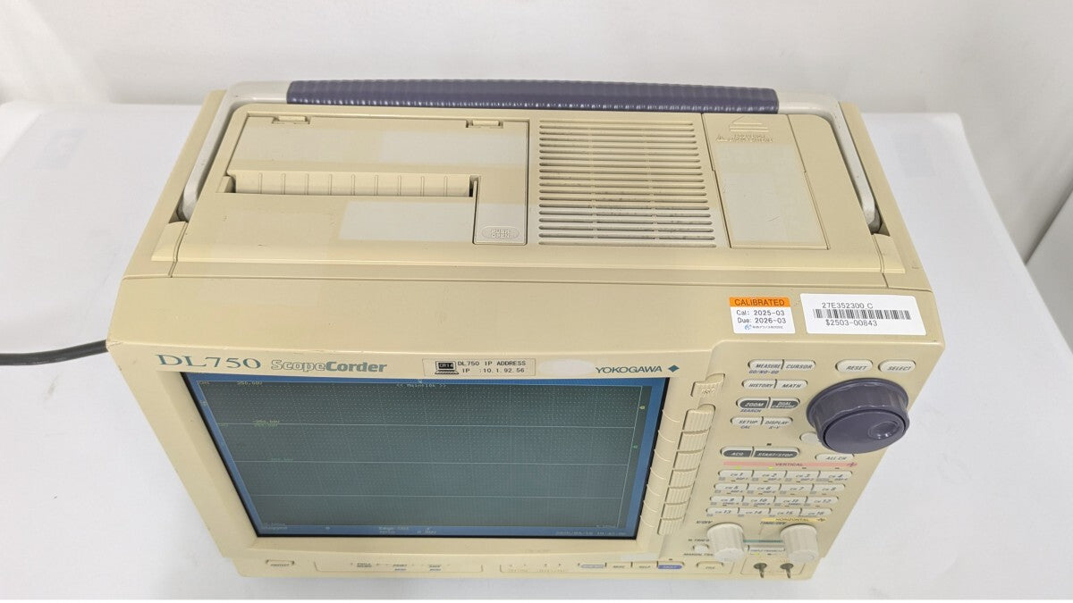 Yokogawa DL750 Scope Coder Model 701210-M-J3-HJ/C10/DC [k1193725721]