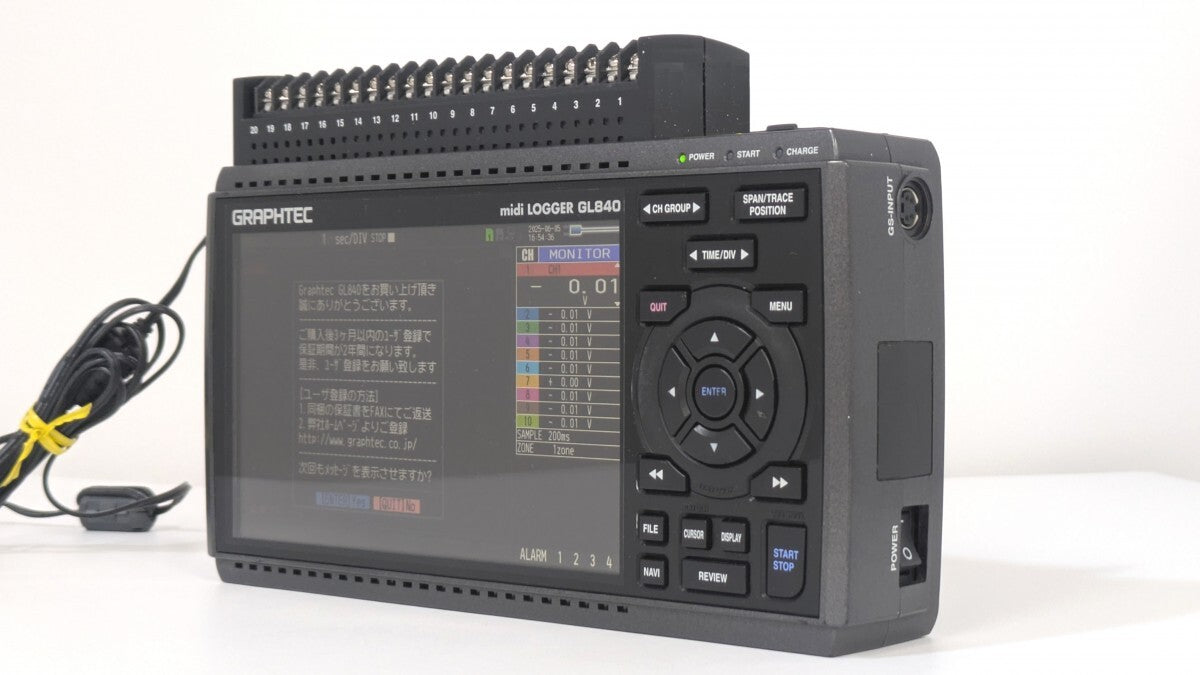 Graphtech GL840-M Multi-Channel Data Logger 20 Channel B564 Standard Terminal [n1193733157]
