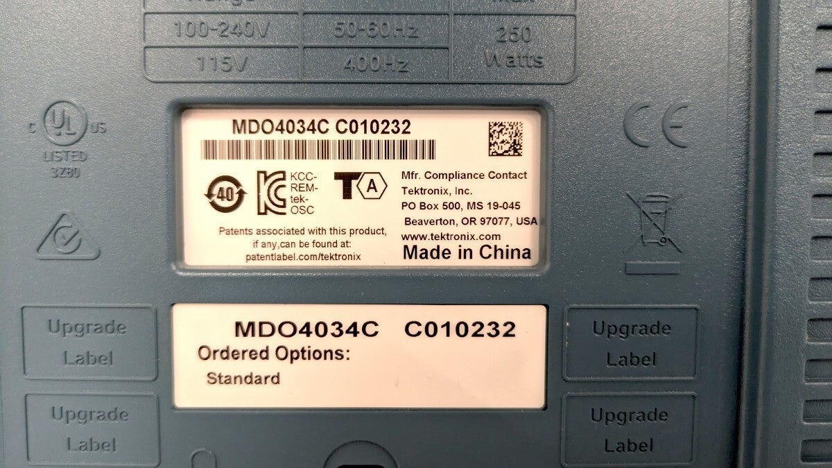 Tektronix MDO4034C Mixed Domain Oscilloscope [m1193726667]