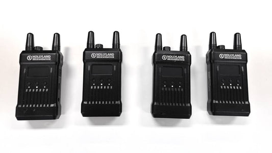 Hollyland Mars T1000 Wireless Intercom System Set of 1 Parent Unit and 4 Child Units [s1193852056]