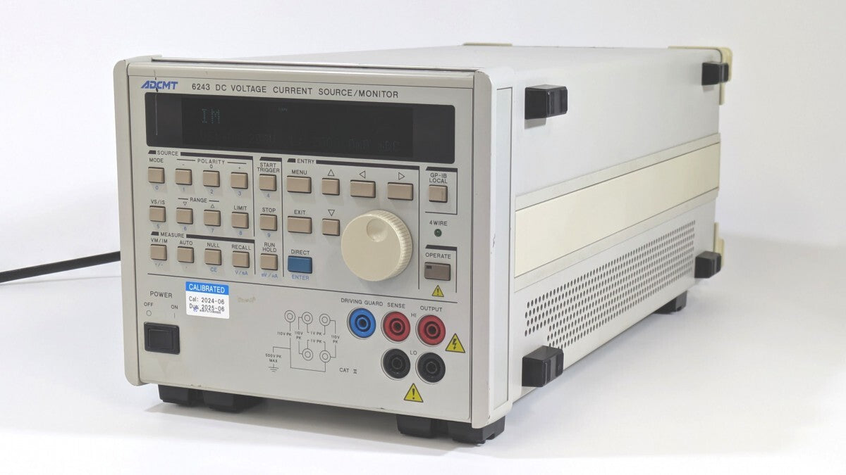 6243 DC Voltage Current Source Monitor ADC SN:840400094 [v1193899172]