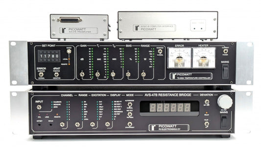 AVS-47B+TS-530A Resistance Bridge + Temperature Controller [b1193982822]