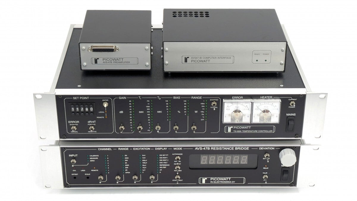 AVS-47B+TS-530A Resistance Bridge + Temperature Controller [b1193982822]