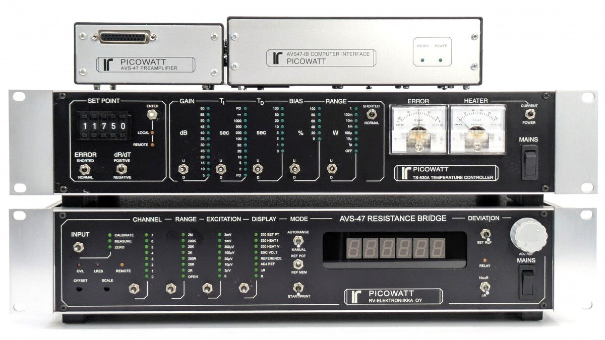 AVS-47+TS-530A Resistance Bridge + Temperature Controller [q1193982152]