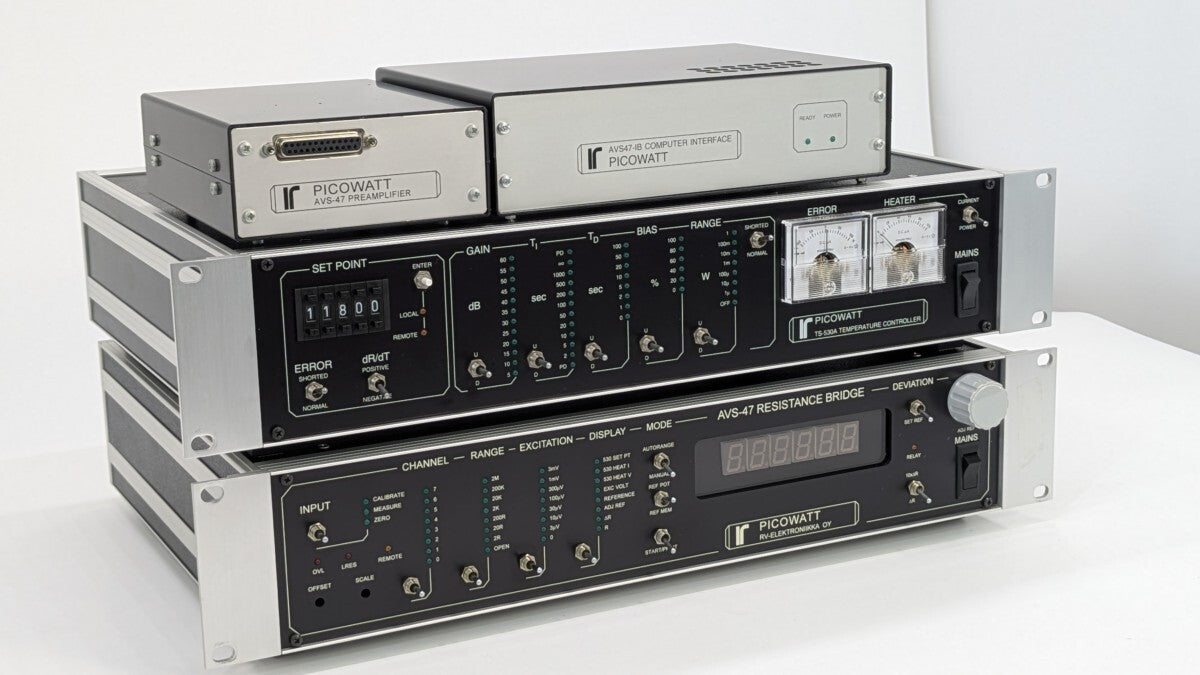 AVS-47 TS-530A Resistance Bridge Temperature Controller Picowatt S/N: 487A3B1C2D6E5 [1193962728]
