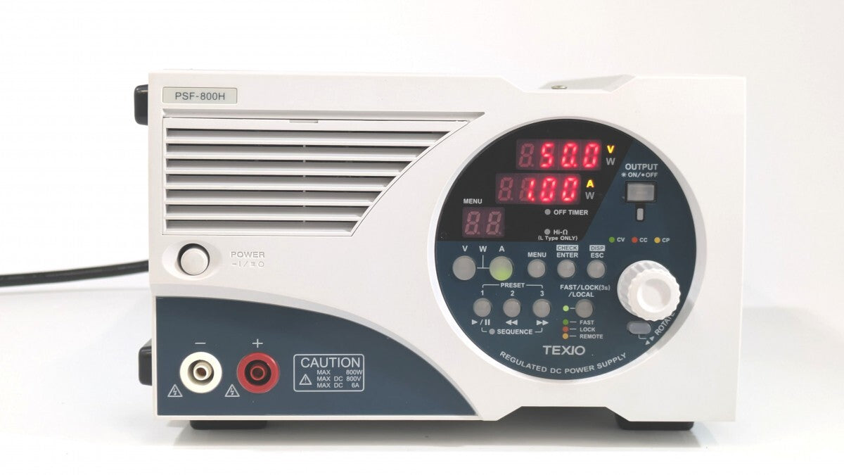 TEXIO PSF-800H High Voltage Power Supply 800V 6A [d1194462610]