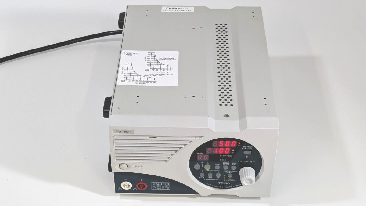 TEXIO PSF-800H High Voltage Power Supply 800V 6A [d1194462610]