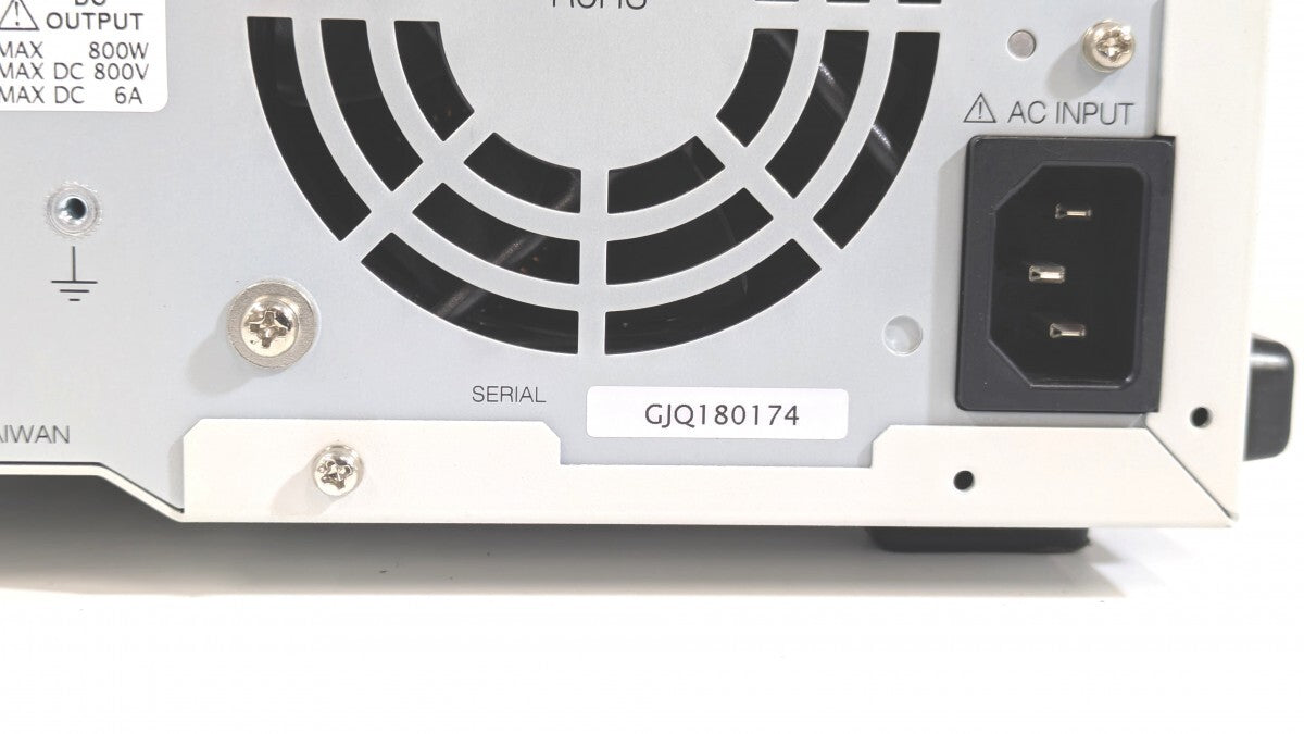 TEXIO PSF-800H High Voltage Power Supply 800V 6A [d1194462610]