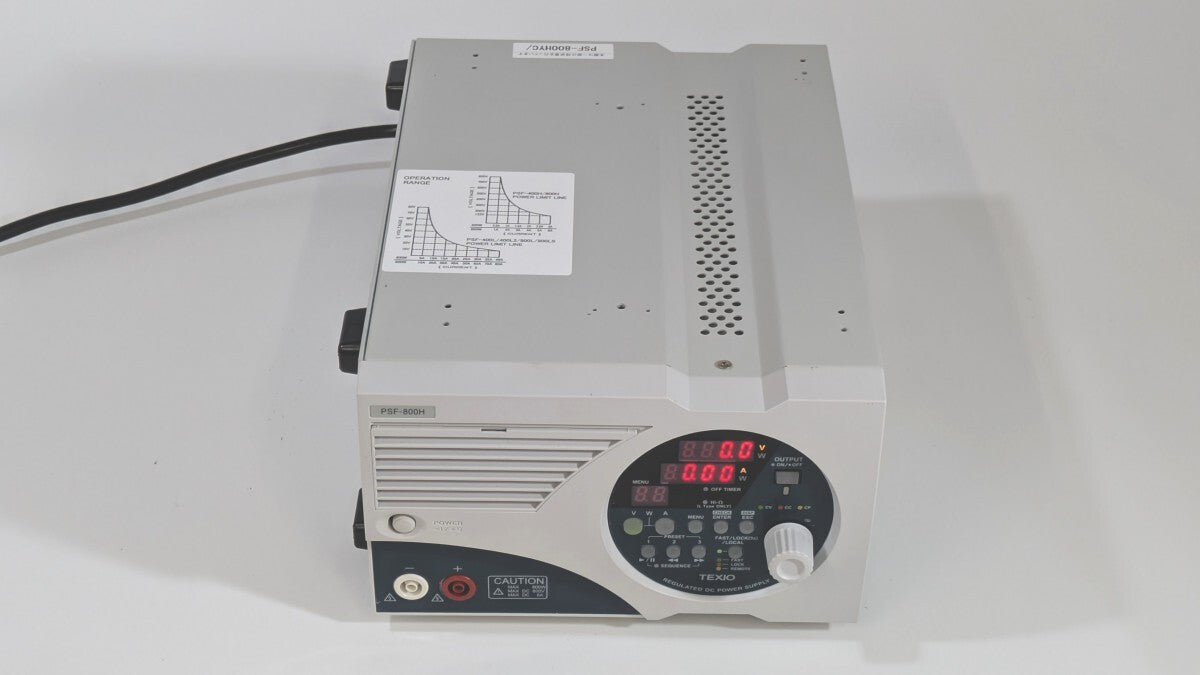 TEXIO PSF-800H High Voltage Power Supply 800V 6A [n1194447308]