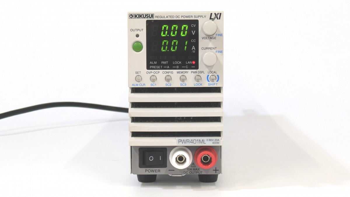 KIKUSUI PWR401ML DC Power Supply Compact Wide Range 80V 20A [p1194460216]