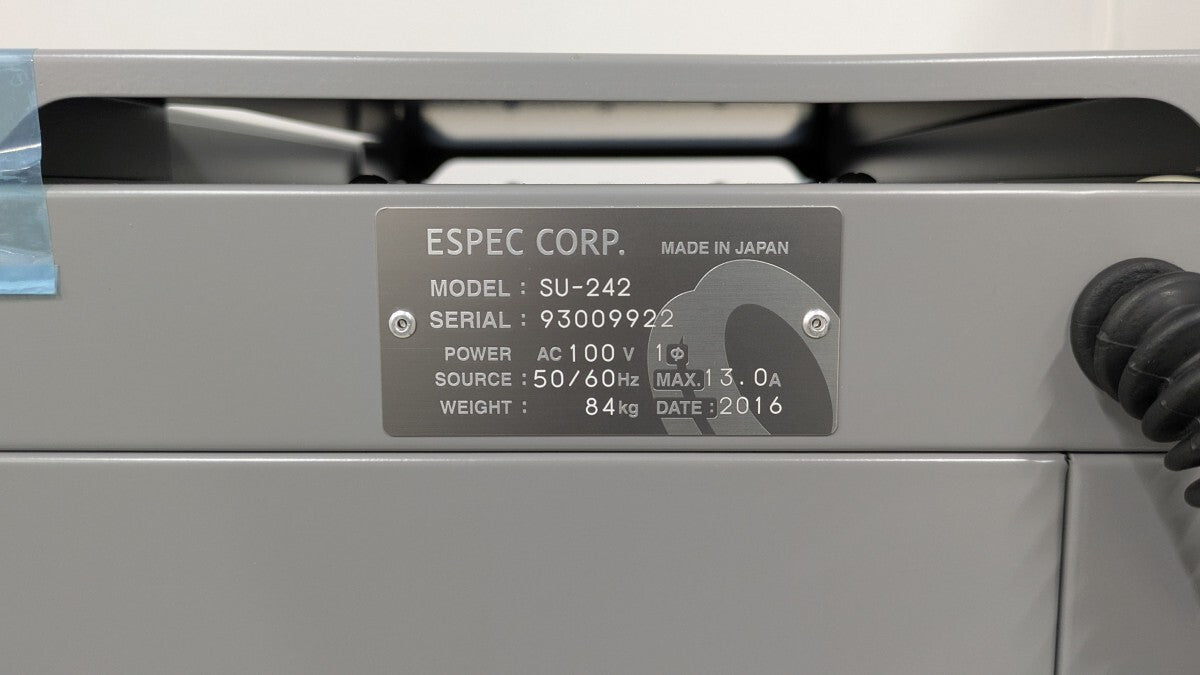 ESPEC SU-242 Environmental Testing Machine [e1194526781]