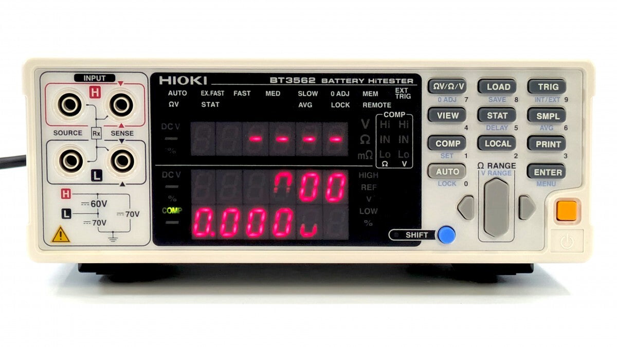 Hioki BT3562 Battery Hi-Tester with Calibration Test Report [m1195240912]