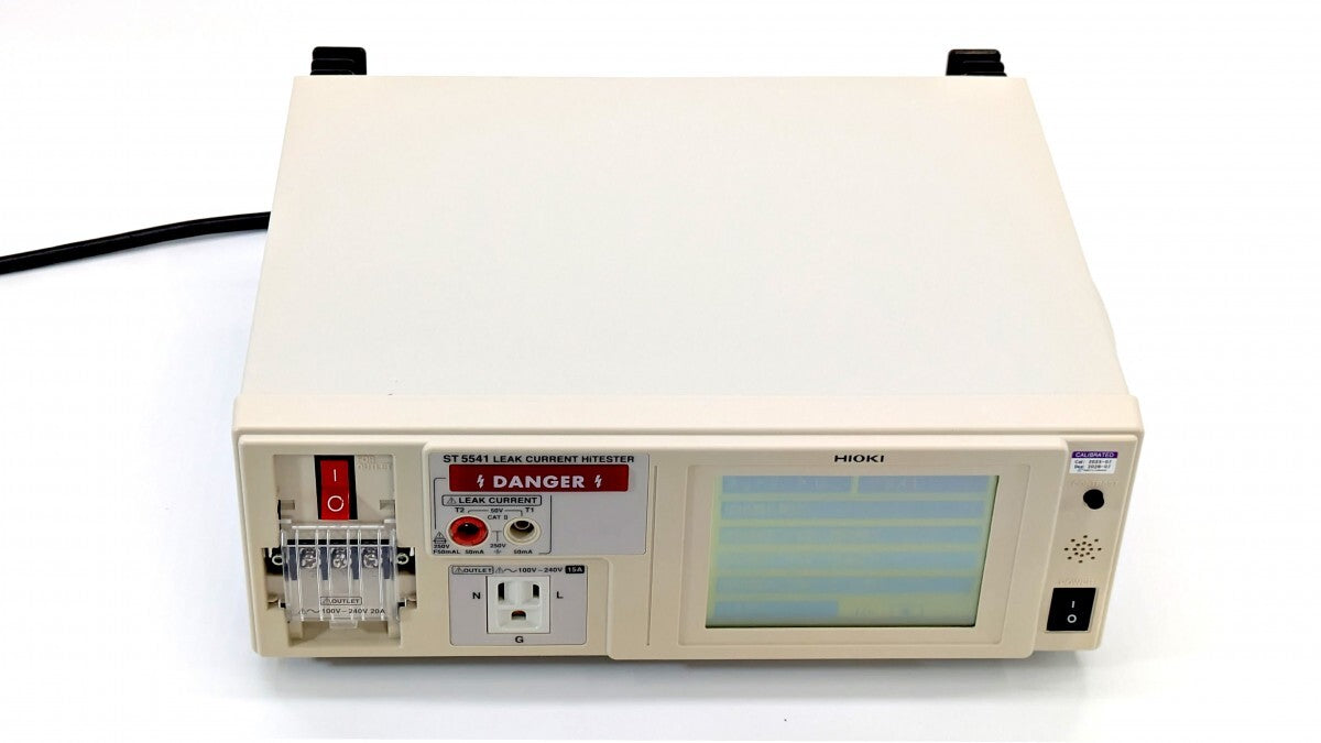 Hioki ST5541 Leakage Current Tester with Calibration Test Report [1195289065]