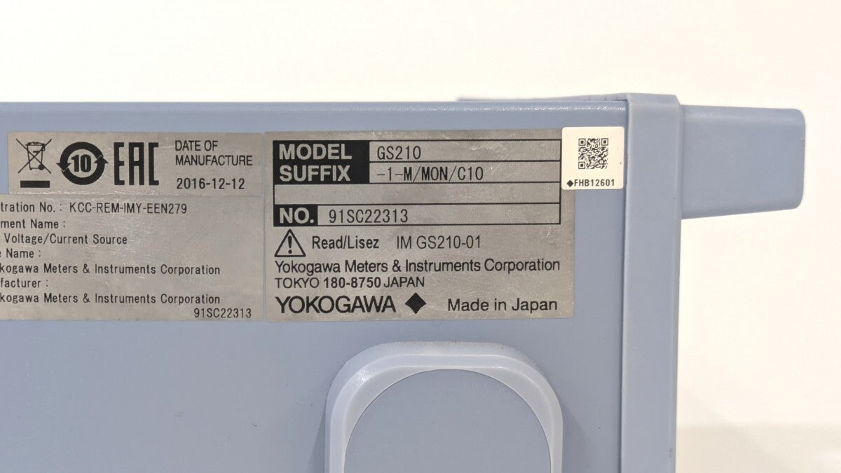 Yokogawa GS200 GS210 DC Voltage Current Source [v1195694637]