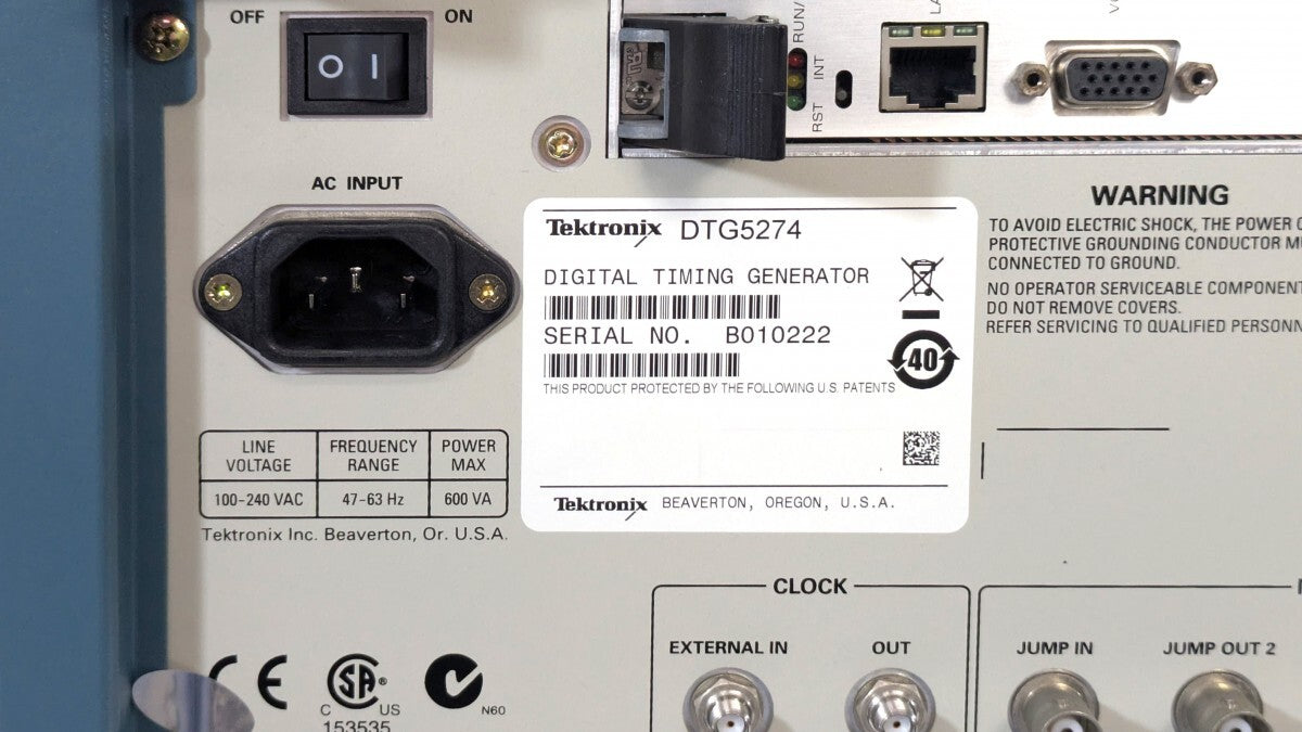 Tektronix DTG5274 Data Timing Generator [e1196198956]
