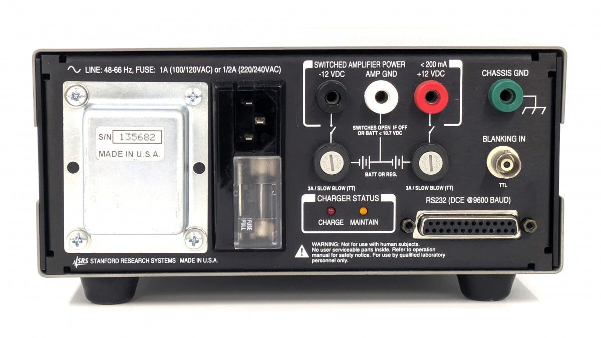 SR560 Low Noise Voltage Preamplifier [v1196905631]