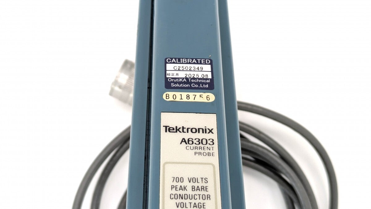 Tektronix A6303 Current Probe with Calibration Test Report [k1196909127]