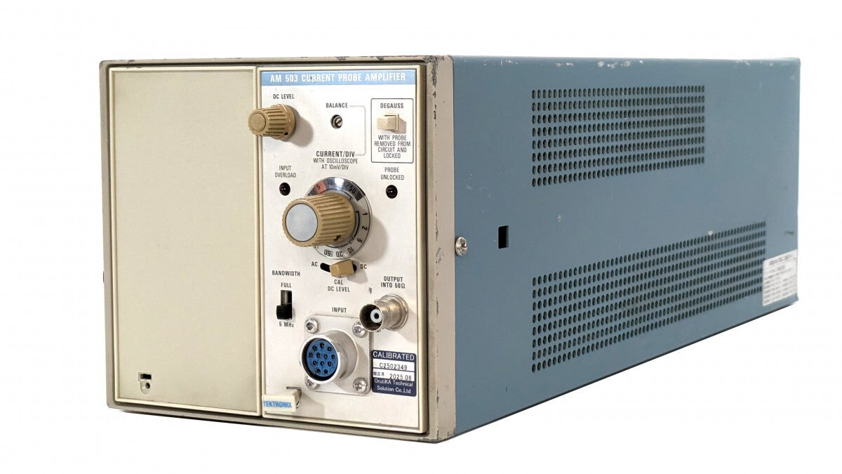 Tektronix A6303 Current Probe S/N:B018756 with Calibration Test Report [k1196909127]