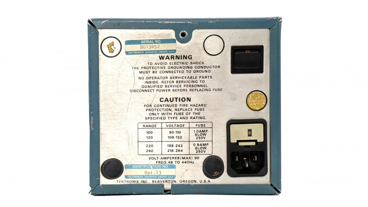 Tektronix A6303 Current Probe with Calibration Test Report [k1196909127]