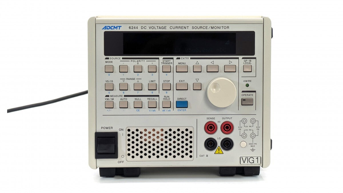 6244 DC Voltage/Current Source/Monitor ±20V/±10A ADC S/N:740500125 [s1197608006]