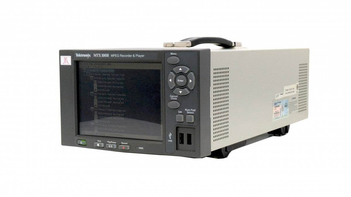 Tektronix MTX100B MPEG Recorder & Player [g1197616761]