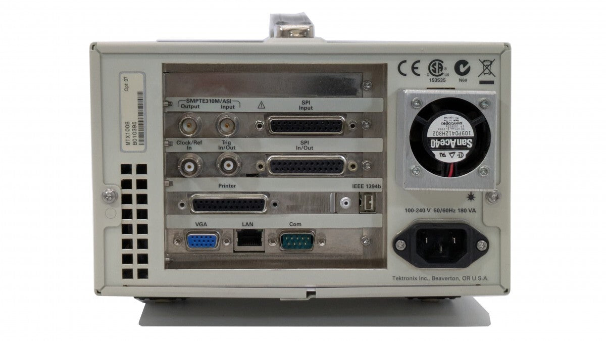 Tektronix MTX100B MPEG Recorder & Player [g1197616761]