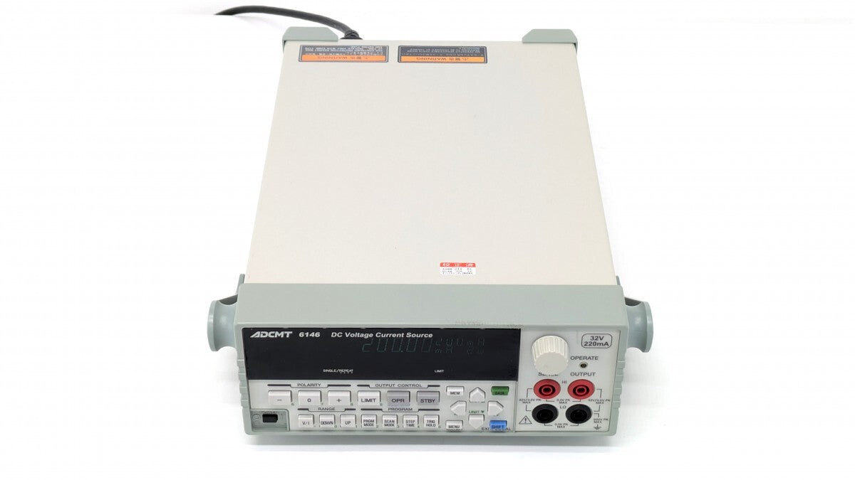ADCMT 6146 DC Voltage Current Generator ±32V ±220.00mA [j1197962513]