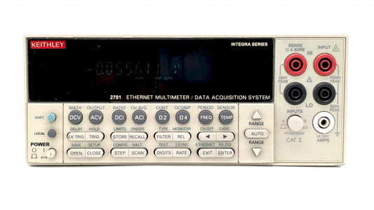 Keithley 2701 DMM Data Recording Data Logging System [t1197955972]