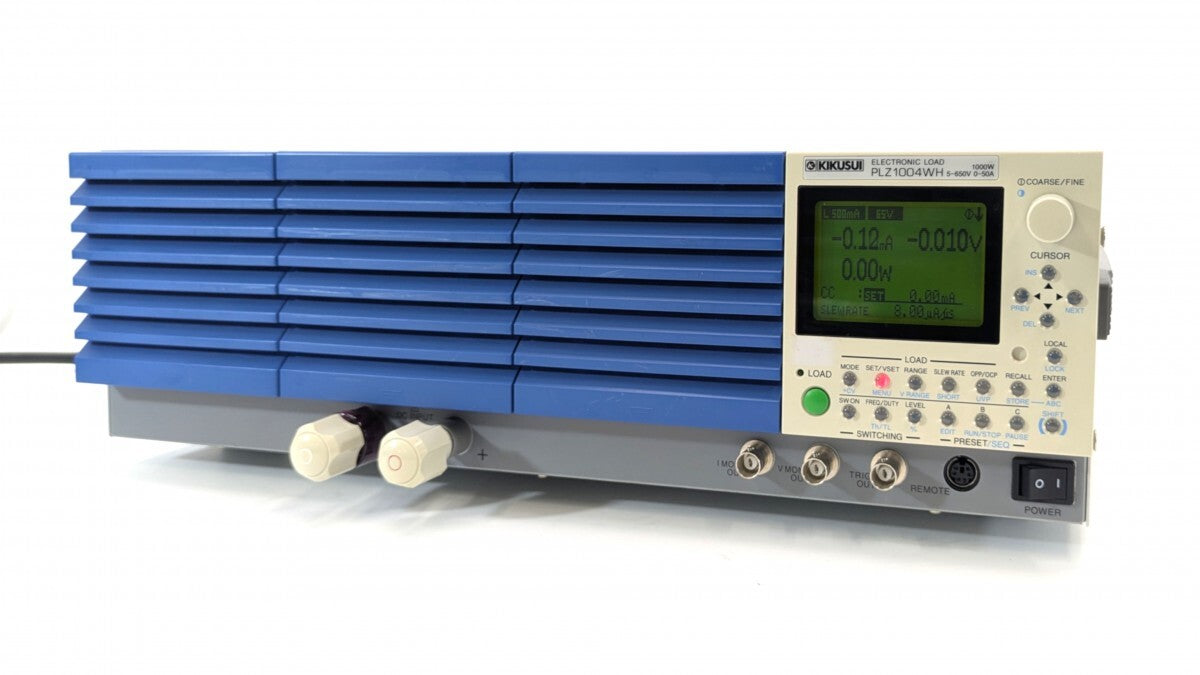 Kikusui Electronics PLZ1004WH Multi-function DC Electronic Load Device 650V 50A 1000W [t1198001039]